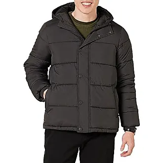 Essentials Women's Standard Heavy-Weight Hooded Puffer Coat, Black,  X-Small : : Clothing, Shoes & Accessories