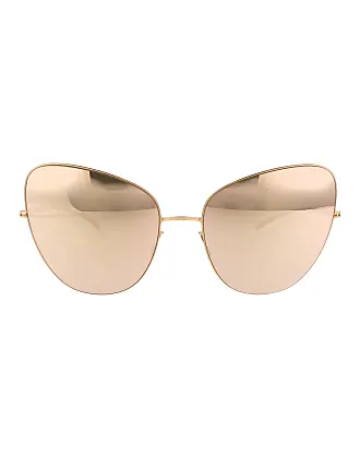Strand-Runde Sonnenbrillen in Gold: Shoppe bis zu −50% | Stylight