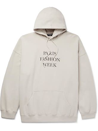 balenciaga grey hoodie mens