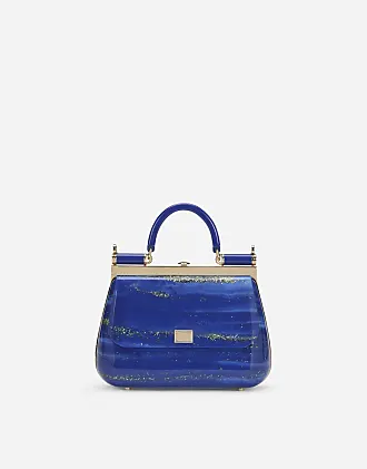 Dolce & Gabbana - Authenticated Sicily Handbag - Plastic Blue Plain for Women, Never Worn