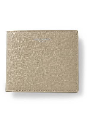 SAINT LAURENT - East/West Pebble-Grain Leather Bifold Wallet Saint Laurent