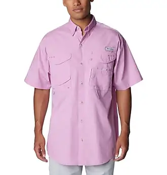 Columbia Men's Bonehead Short Sleeve Fishing Shirt (White Cap, 2xt) White 2x Tall