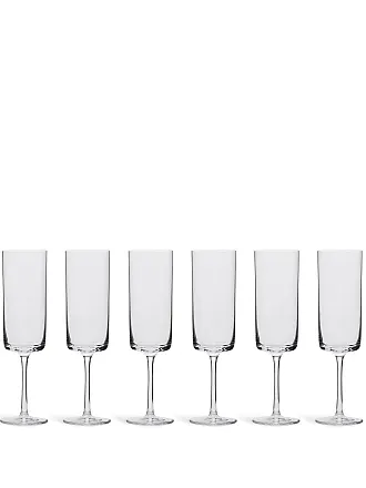 Amalfi Set Of 6 Wine Glasses in Neutrals - Ichendorf Milano