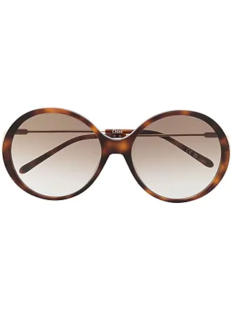 Navaris Occhiali non Graduati Retro Donna Uomo - Occhiali Finti da Vista  Unisex - Occhiale con Lenti Tonde - Montatura Marrone : : Moda