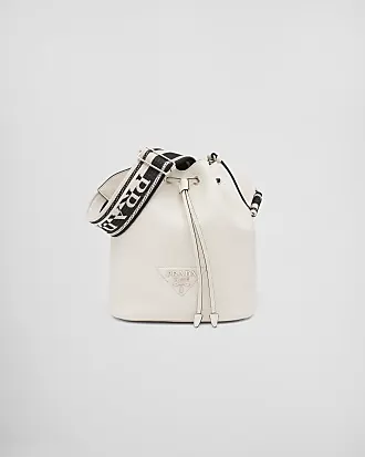 Womens Lana Osette - Leather Mini Bucket Bag Green / White