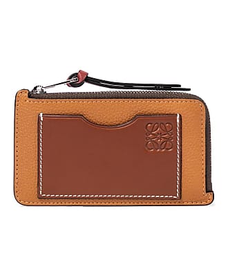 loewe metallic multicolor square zip wallet