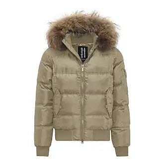 Bomber corto uomo imbottito in PrimaLoft®, beige