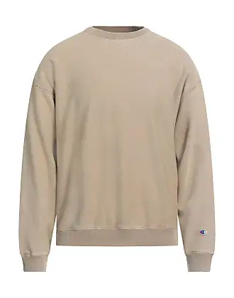 Beige best sale sweatshirt champion