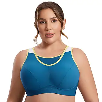  Sports Bra for Women Plus Size Support Yoga Vest Zipper Closure  Padded V-Neck Top Racerback Tanktop (Color : Purple, Size : X-Large) :  Clothing, Shoes & Jewelry