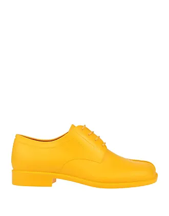 Yellow lace hot sale up shoes