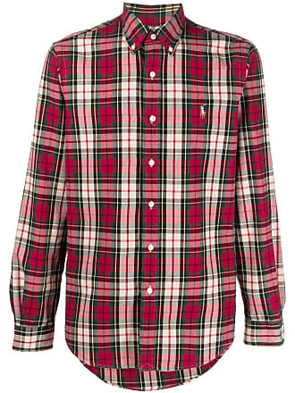 CAMISA M/L TRADICIONAL XADREZ VERMELHO 02.01.1919 - CAMISA M/L TRADICIONAL XADREZ  VERMELHO - CAVALERA