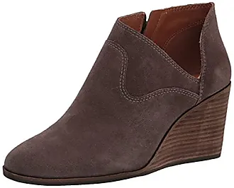 Lucky brand suede hot sale side cut wedges