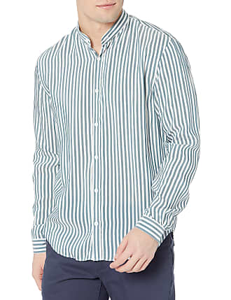 The Kooples Mens Mens Long-Sleeved Button-Down Shirt with a Classic Collar and Relaxed Fit