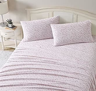  Laura Ashley Home Queen Sheet Set, Soft Sateen Cotton