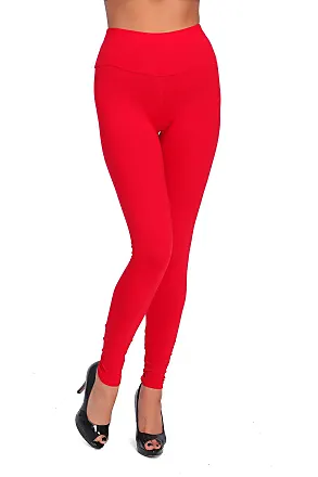 Red Leggings: Sale up to −81%