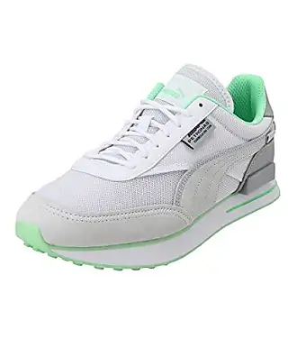 Puma Chaussure Sneakers Caven Mercedes-AMG Petronas Motorsport pour Homme,  Blanc/Vert