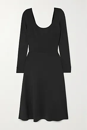 Lauren Ralph Lauren Women's Foil-Print Jersey Mockneck Top Polo Black Small