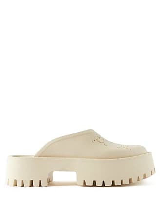 Gucci GG Perforated slip-on Sandals - Farfetch