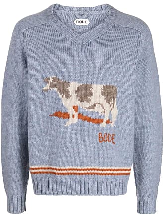 BODE Striped crochet-knit Shirt - Farfetch