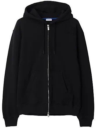 Burberry Equestrian-motif hoodie - Neutrals