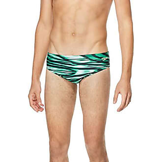 Speedo Mens Swimsuit Brief Endurance Printed Team Colors 
