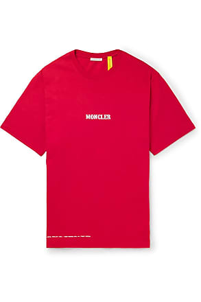 Moncler Men's Logo-Print Cotton-Jersey T-Shirt