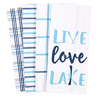 Pantry Kitchen Holiday Dish Towel Set of 4, 100-Percent Cotton, 18 x  28-inch