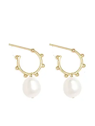 Spaced Baby Pearl Earrings – POPPY FINCH