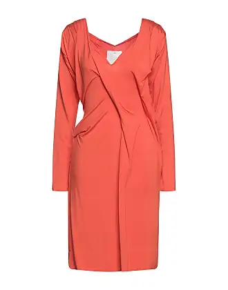 Vivienne Westwood Orb-logo knitted midi dress - Neutrals