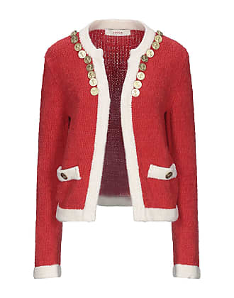 Mode Vesten Gebreide vesten Bonita Gebreid vest rood casual uitstraling 