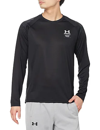 Under Armour Canotta Baseline in Cotone T-Shirt, Nero/Grigio modgray, XS  Uomo : : Moda