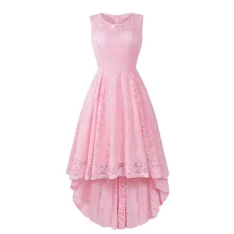 Gonna corta da donna in stile retrò, anni '50, rockabilly, gonna alta,  tutù, gonna in tulle, gonna, tutù, tutù, da donna, costume di carnevale,  abito in tulle, rosa intenso, XXL : 