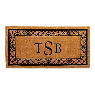 Courtyard Monogrammed Coco Door Mat