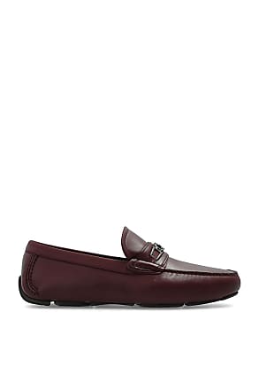 Salvatore Ferragamo Lagos Moccasins Mens Burgundy