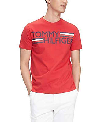 NWT Men's Tommy Hilfiger Short-Sleeve Cool Large Signature Tee Shirt XS T 3X
