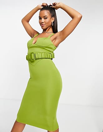 Sleeveless dress Verde Taglia: XS Donna Miinto Donna Abbigliamento Vestiti Vestiti senza maniche 