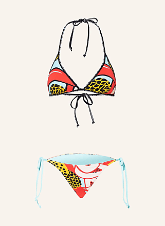 36-40 Cup B Edles Triangel-Bikini Set Gr in Farben Rot und Schwarz