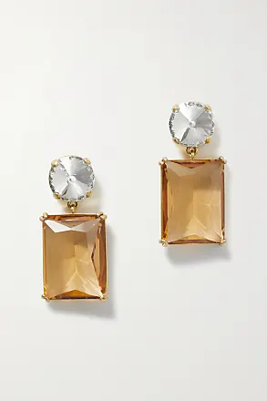 Small 18k Yellow Gold Amethyst Earrings By Casa Castro, Moda Operandi in  2023