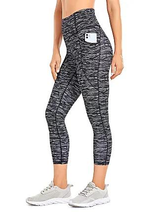  CRZ YOGA Women's Naked Feeling Soft Yoga Leggings 21 Inches - Yoga  Capris High Waisted Workout Pants Yoga Crop Dark Carbon X-Small : Clothing,  Shoes & Jewelry