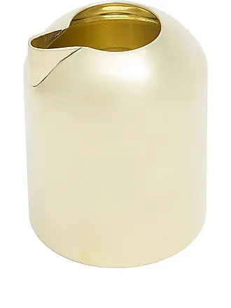 Caraffa Bottle di Menu - oro trasparente metallo