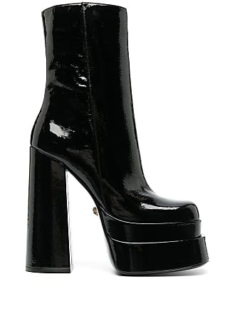 Sandro Women's Telissa Square Toe High Heel Boots - Black - Size 40