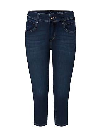 395 nuevo Tom tailor Jeans Hose señora pantalón elástico azul azul oscuro tono