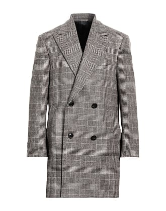 Joseph abboud charcoal gray twill modern fit on sale topcoat