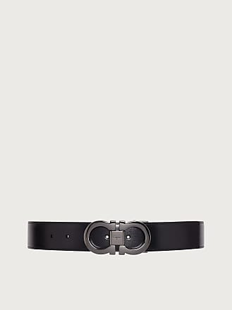 Perry Ellis Mens Matte Leather Belt, Men's, Size: 48, Black