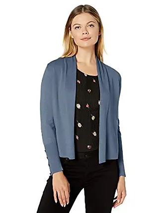 Nic Zoe Black and White Cardigan With Pockets -  Canada