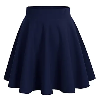 Women's Pleated Skater Skirt Basic Casual High Waisted Ruffles Flared Mini  Lingerie Skirts S-2xl