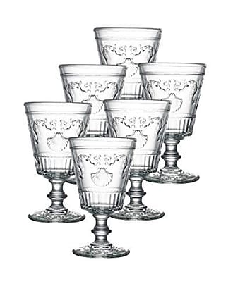 La Rochere Napoleon Bee 12 oz Wine Tasting Glasses - Set of 6.  Iconic French Wine Glasses w/ the French Bee Embossed Design: Bee Glasses: Wine  Glasses