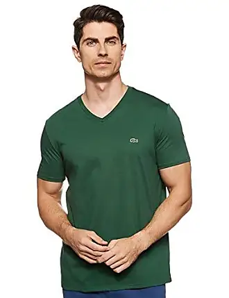 LACOSTE T-Shirt Regular Fit - Vert - Mau Feitio