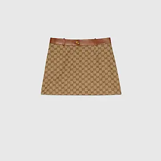 Gucci Kids Double G jacquard skirt - Red