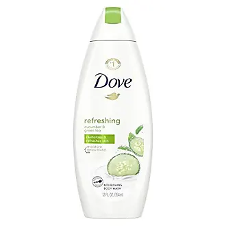 Dove Body Wash,Shea Butter, Deeply Nourishing,Cucumber & Green Tea 16.9  OZ,3PACK